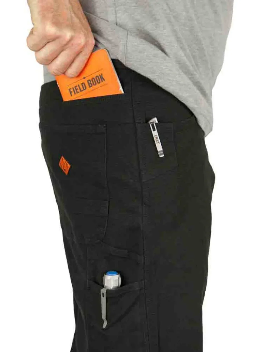 Off The Grid Surplus Trailblazer Standard Fit Pants - BLK - Black